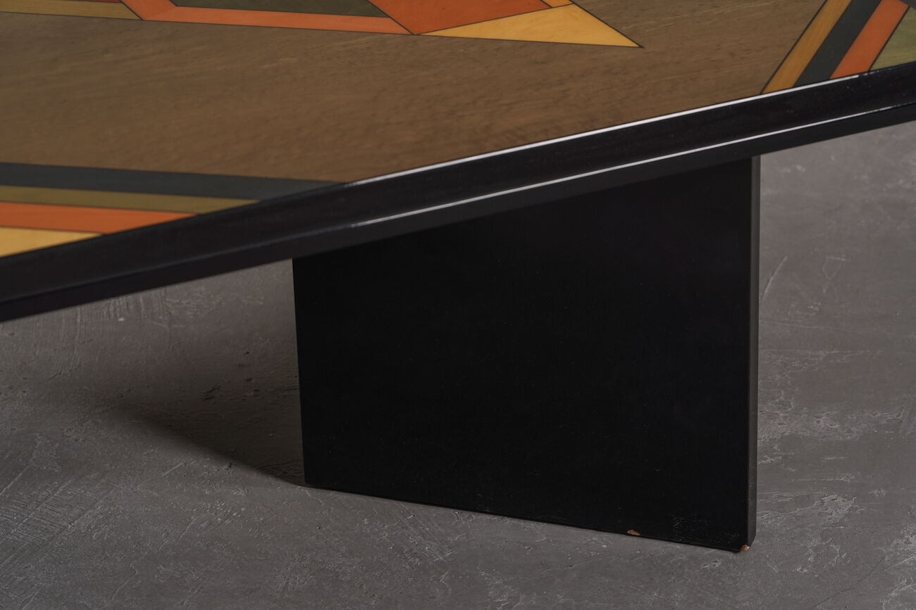 Table basse par Giovanni Offredi pour Saporiti, Italie, années 1970