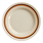 Vintage plate from Moulin des Loups Saint-Amand, Pasteur model.