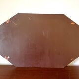 1950s beveled octagonal mirror