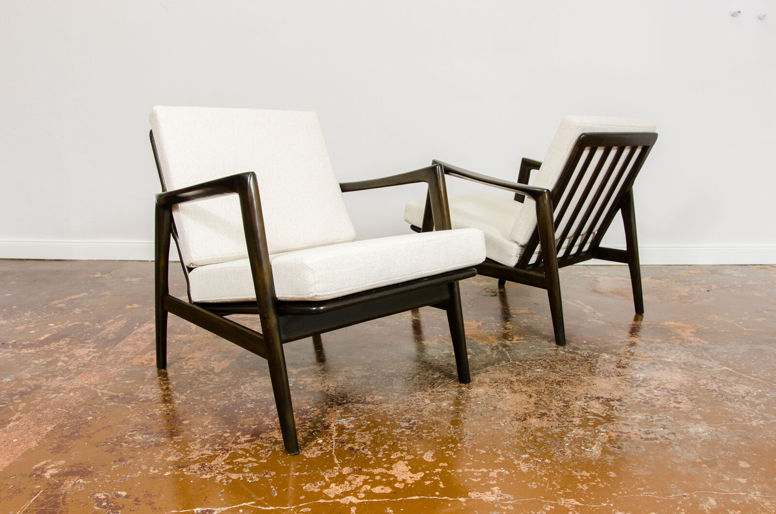 Pair Of Type 300 139 Armchairs 1960’s
