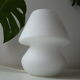 Lampe vintage champignon en pate de verre Habitat