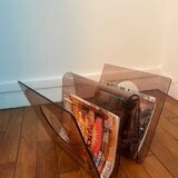 70s magazine rack in altuglass
