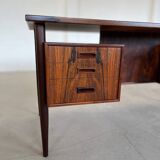Bureau en palissandre danois par Gunnar Nielsen.
