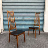 Pair of chairs danish 60s