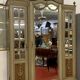Cabinet Louis XVI jumped in lacquered wood and cane bottom around 1850