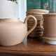 12-cup service with saucers and a pourer - Vieux grès de la Tour