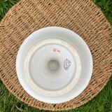 Antique Sarreguemines earthenware set - Soup tureen & fruit bowl