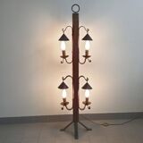 Vintage brutalist floor lamp 1970