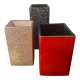 Trio of vintage vases from the 60s-70s
