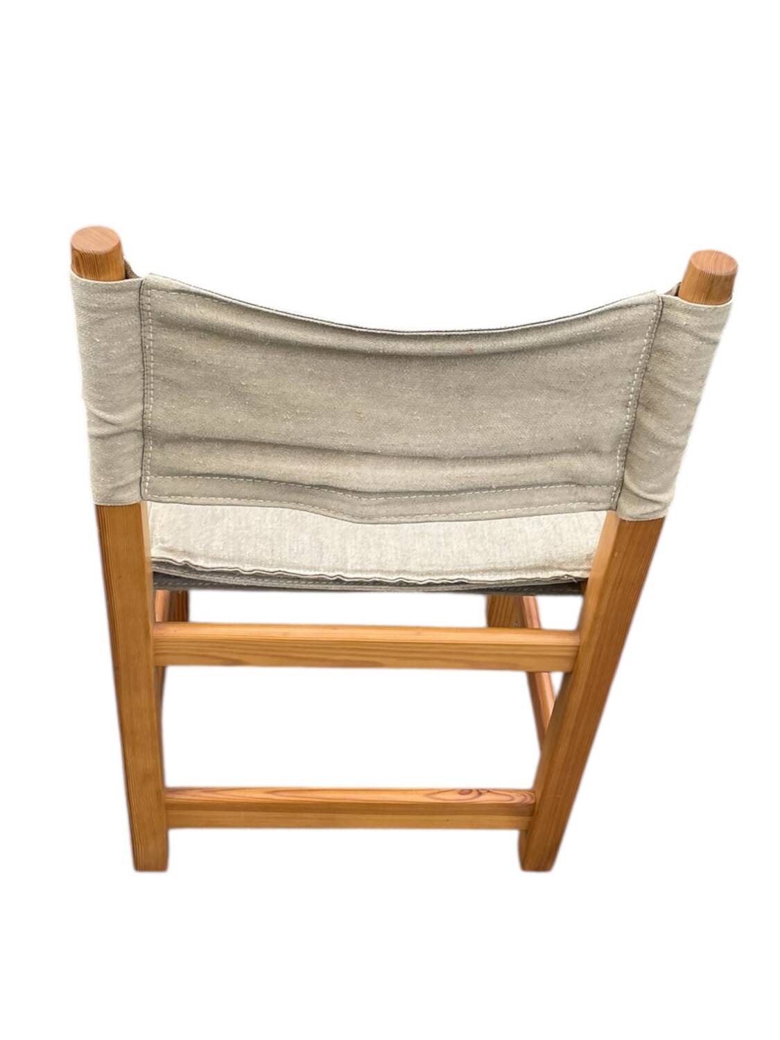 Tomas Jelinek Kotka Chair for Ikea pine and linen 1970s