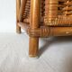 Commode en rotin , chiffonnier 3 tiroirs