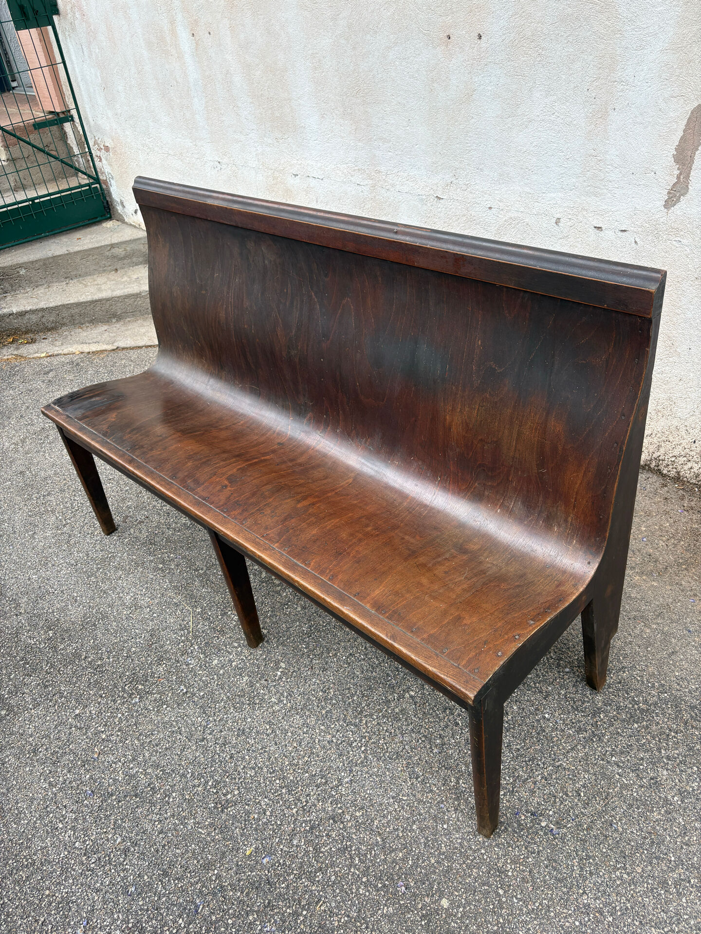 Banc bistrot bois 6 pieds 