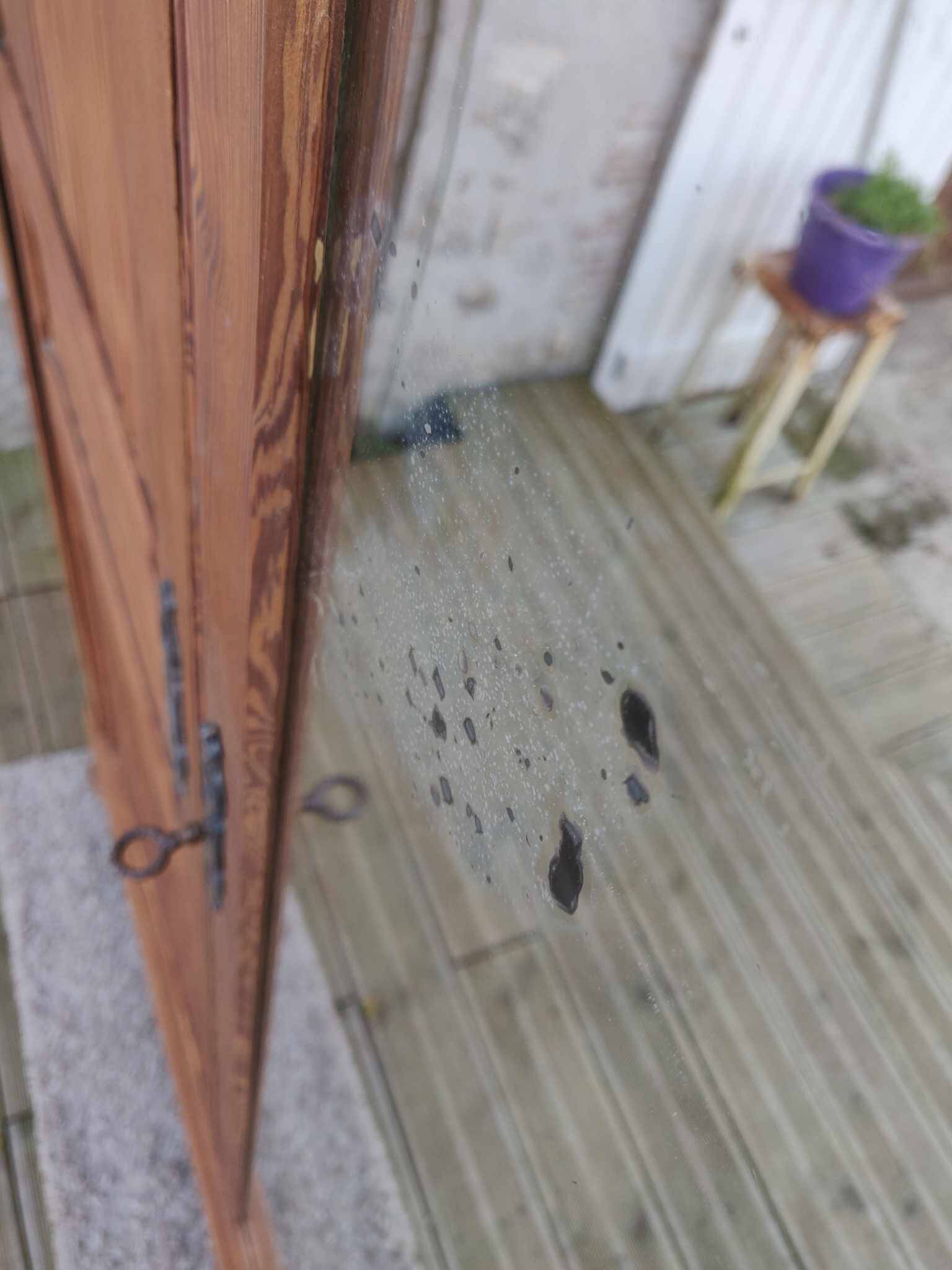 Old removable wardrobe