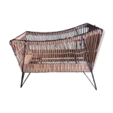 Cot rattan foot eiffel
