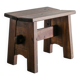 Tabouret suédois en pin foncé « Berga » par David Rosén, années 1930