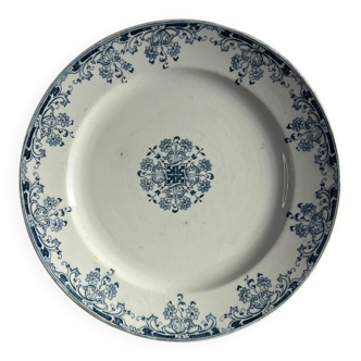 Cute iron earth plate Sarreguemines