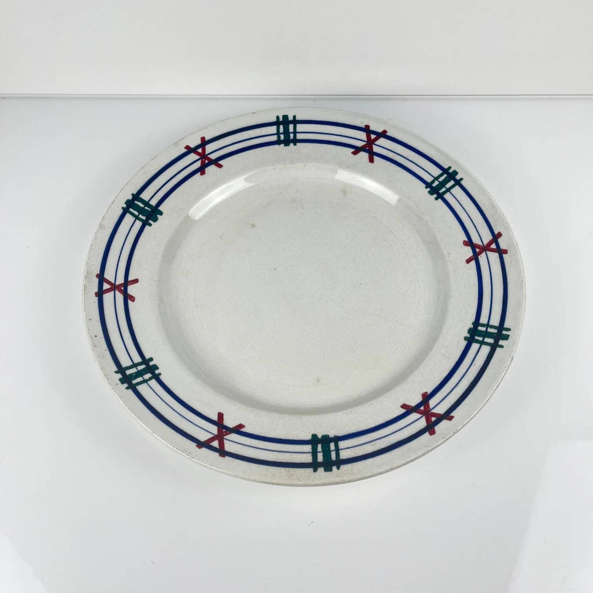 Plat rond KG Lunéville "Tolosa", 1910-1920