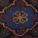 Tapis vintage turc de oushak tissé à la main 91x660 cm