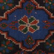 Tapis vintage turc de oushak tissé à la main 91x660 cm