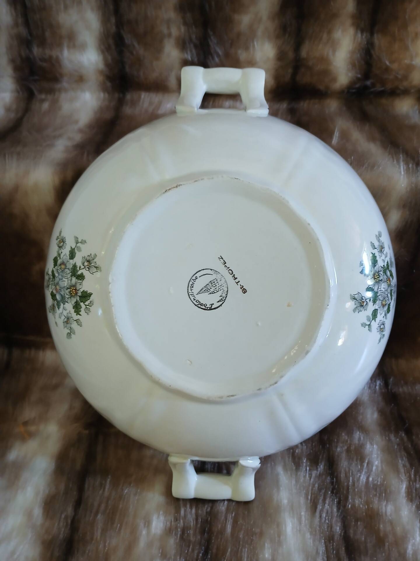 Vintage salad bowl Saint Tropez