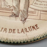 Lot of 4 plates talking children's songs Land of Iron HB and Co.