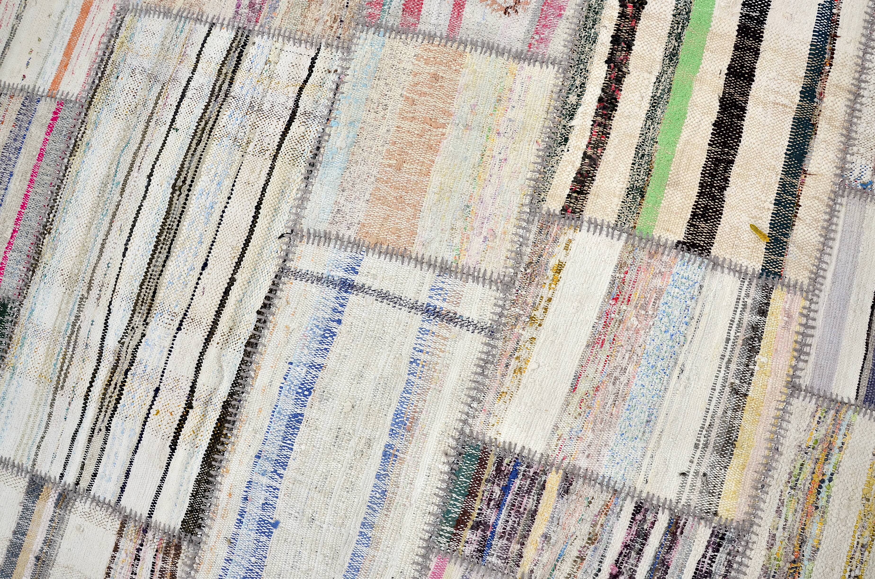 Oushak Oversize Anatolian Patchwork Rug sku 3045