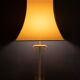 Les arcades lucite gold-plated brass table lamp