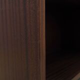 Mahogany bookcase, Danish design, 1970s, production: Omann Jun