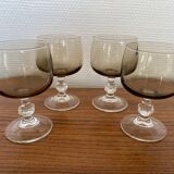 Set of 4 Luminarc wine glass model "Domaine"