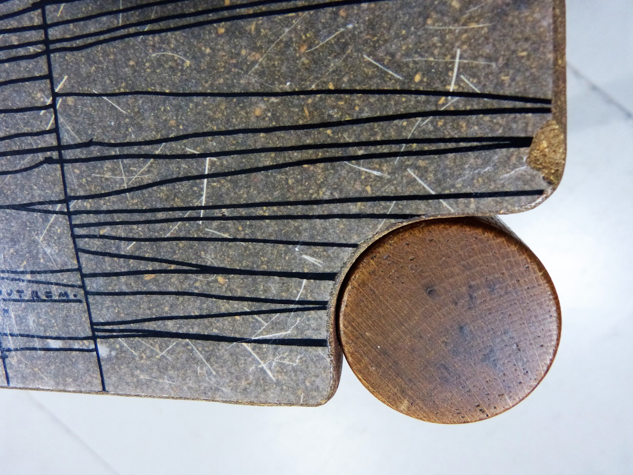 Dining table with reversible table top by Arne Jon Jutrem, Norway 1960's