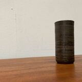 Vase de poterie de studio brutaliste allemand du milieu du siècle de Petra Töpferei, années 1960