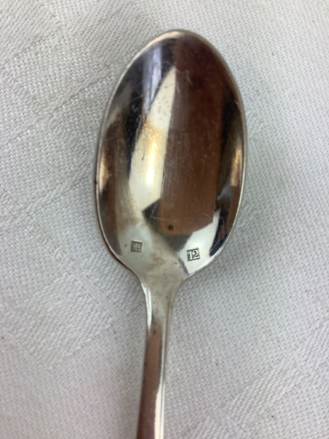 6 cuillères à café anciennes poinçon 12