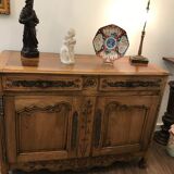 Buffet Louis XV en merisier dit 2 portes époque tout début du XIX ème