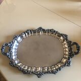 Silver metal top