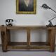 Former oak carpenter's workbench