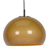 Brown space age pendant lamp