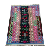 Carpet Berber kilim multicolor handmade 175x135cm