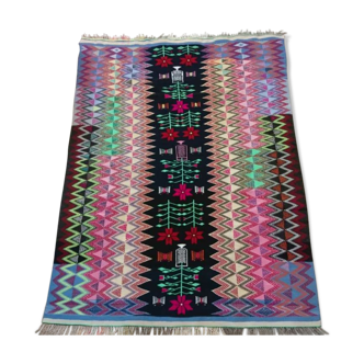 Carpet Berber kilim multicolor handmade 175x135cm