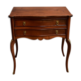 Dresser "Perruquière" in merisier, Louis XV style, early 20th