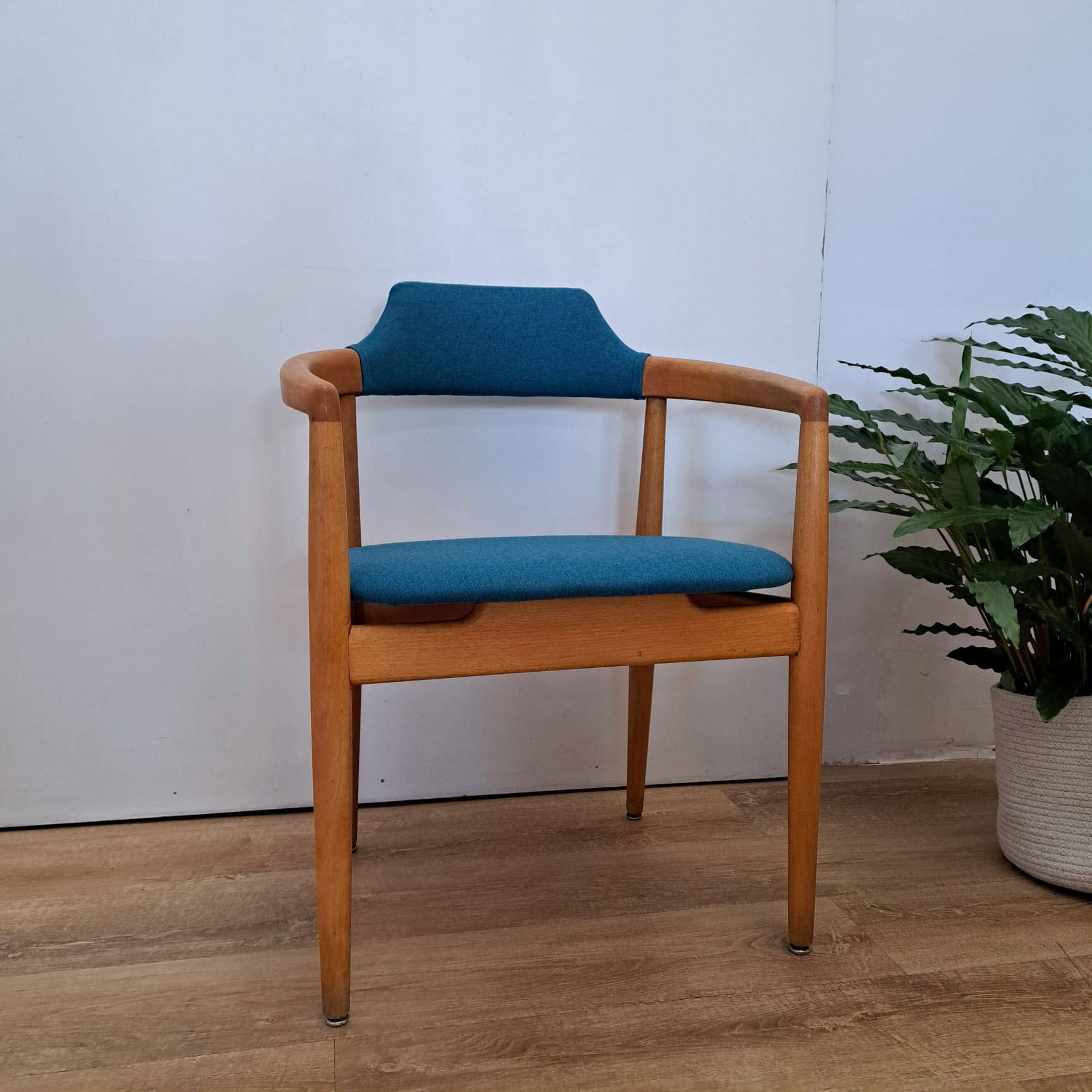 Wool armchair, Denmark 1960