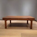 Vintage teak coffee table designed by HW Klein for Bramin 1960s