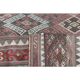 1970s Turkish Oushak Handmade Wool Cotton Brown Kilim Runner Rug 98x418