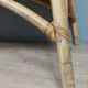 Commode vintage en bambou et rotin