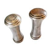 Ensemble salière poivrier en argent