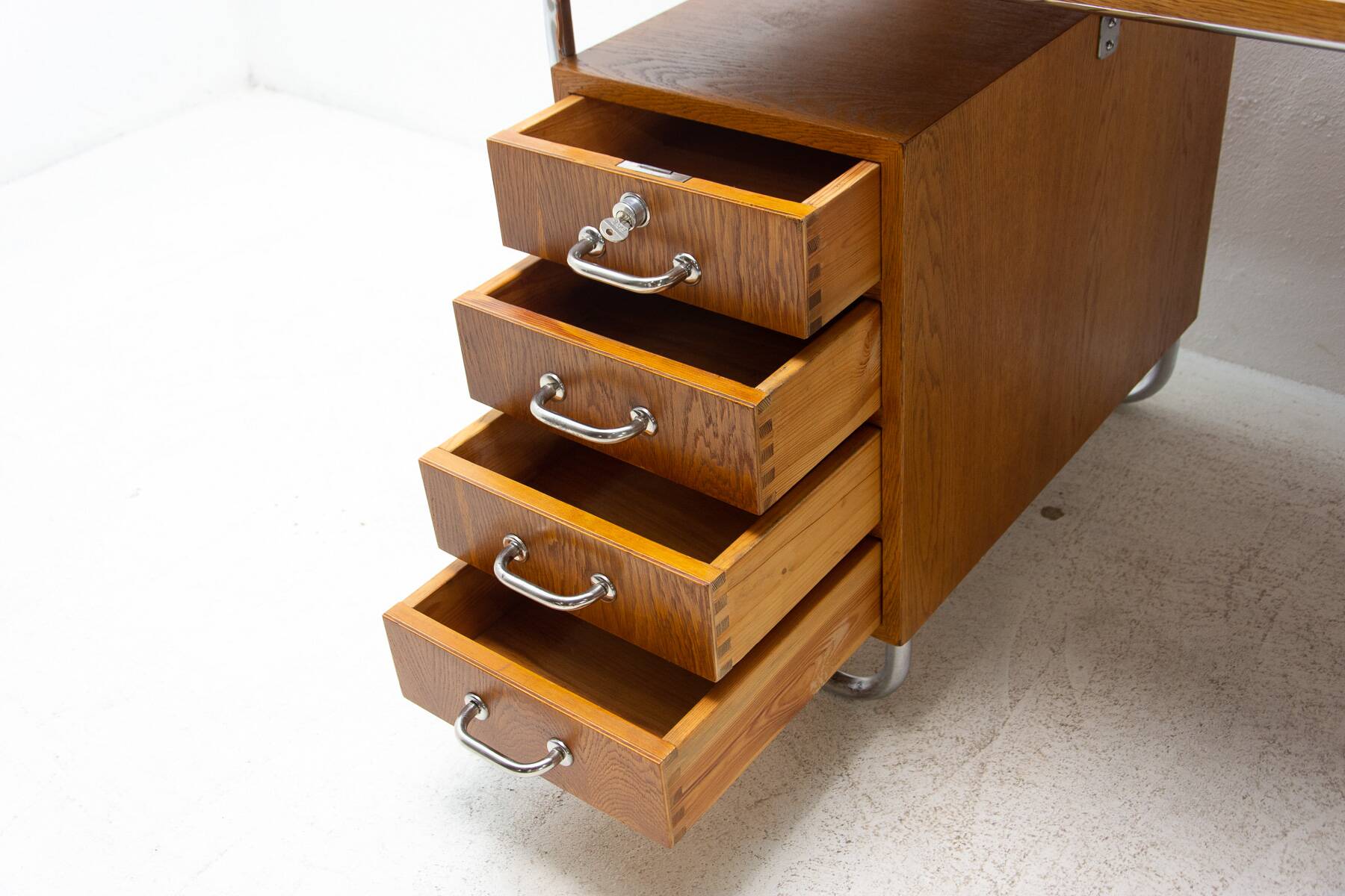 Writing Desk, Rudolf Vichr, 1940s, Czechoslovakia