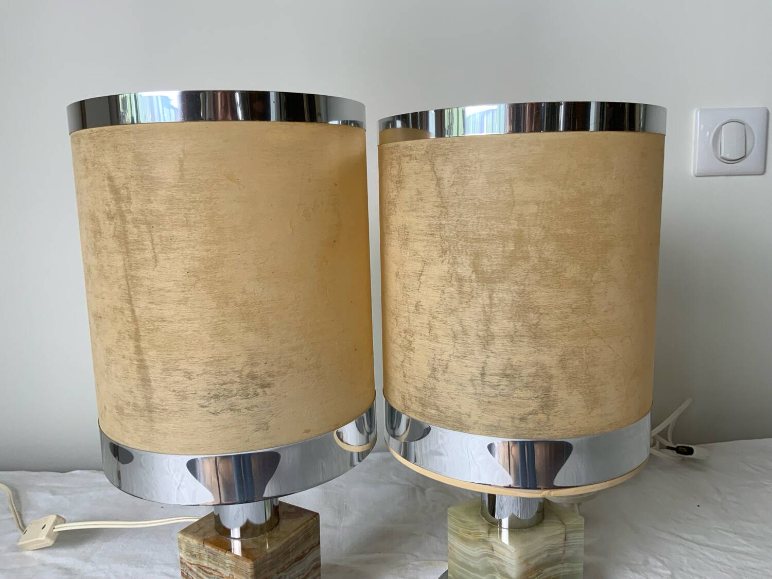 Pair of 70 lamps