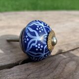 Genuine stoneware door knobs