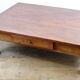 Solid wood coffee table firm countryside