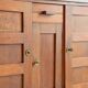 Rare René Gabriel oak sideboard from the 40s / 50s vintage