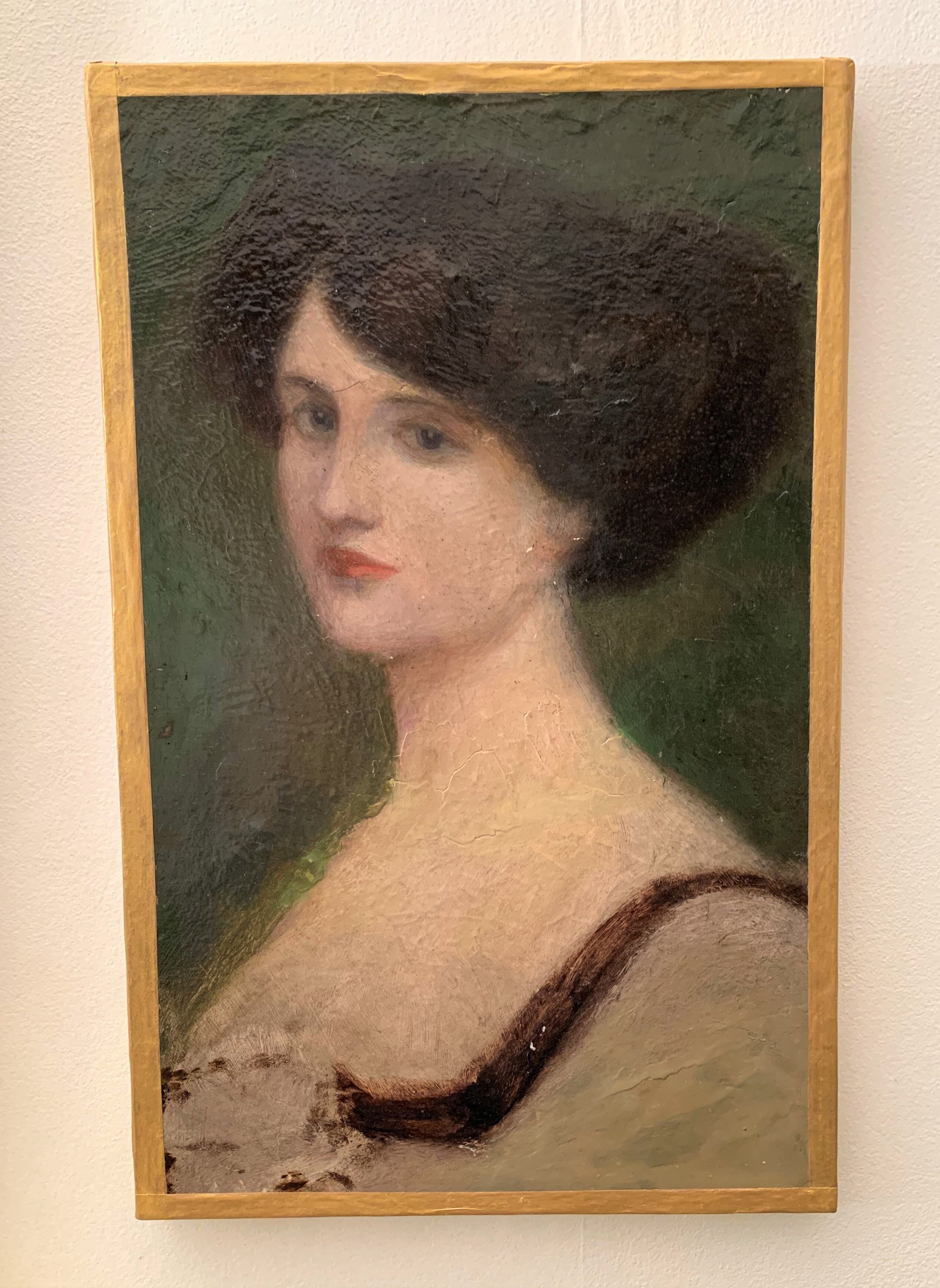 Oil painting portrait